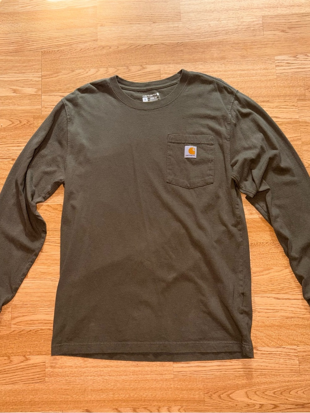 Carhartt Green Long Sleeve Pocket Shirt